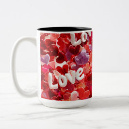 Valentine’s Day Mug | Romantic, Cute &Heartwarming Zweifarbige Tasse