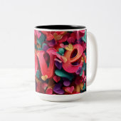 Valentine’s Day Mug | Romantic, Cute &Heartwarming Zweifarbige Tasse (VorderseiteRechts)