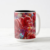 Valentine’s Day Mug | Romantic, Cute &Heartwarming Zweifarbige Tasse (VorderseiteRechts)