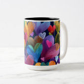 Valentine’s Day Mug | Romantic, Cute &Heartwarming Zweifarbige Tasse (VorderseiteRechts)