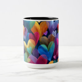 Valentine’s Day Mug | Romantic, Cute &Heartwarming Zweifarbige Tasse