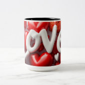 Valentine’s Day Mug | Romantic, Cute &Heartwarming Zweifarbige Tasse (Mittel)