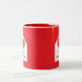 Valentine’s Day Mug Zweifarbige Tasse (Mittel)