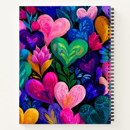Valentine’s Day Notebook Collection | Romantic Notizblock (Rückseite)