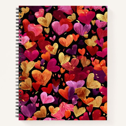 Valentine’s Day Notebook Collection | Romantic Notizblock (Vorderseite)
