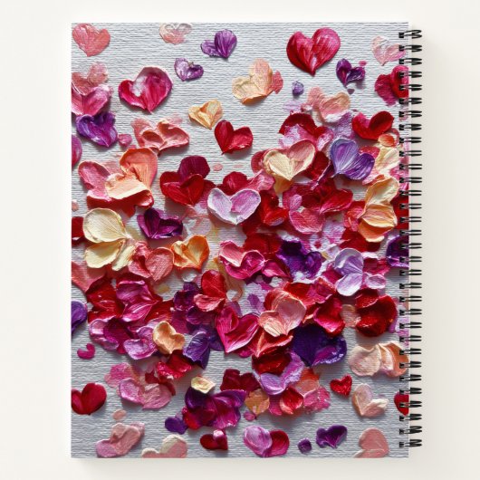 Valentine’s Day Notebook Collection | Romantic Notizblock (Rückseite)