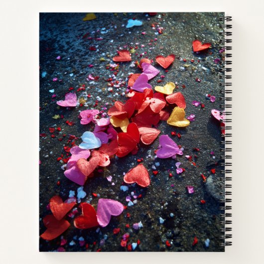 Valentine’s Day Notebook Collection | Romantic Notizblock (Rückseite)