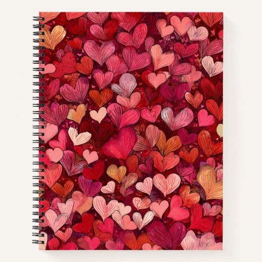 Valentine’s Day Notebook Collection | Romantic Notizblock (Vorderseite)