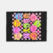 Valentine’s Day Obgyn Nurse Gynaecology Gynaecolog Fleecedecke (Vorderseite (Horizontal))