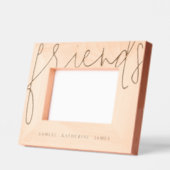 Valentine’s Day Personalized Best Friends Wooden Geätzte Rahmen (Links)