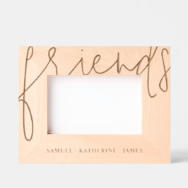 Valentine’s Day Personalized Best Friends Wooden Geätzte Rahmen