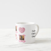 Valentine’s Day Personalized Espresso Mug Espressotasse (Vorderseite Rechts)