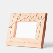 Valentine’s Day Personalized Family Name Wooden Geätzte Rahmen (Links)