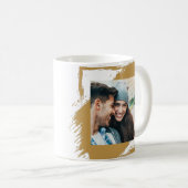 Valentine’s Day Personalized Photo Gift -  Kaffeetasse (VorderseiteRechts)