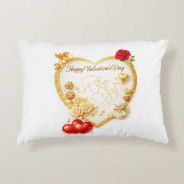 Valentine`s Day Pillow - two loving people Dekokissen