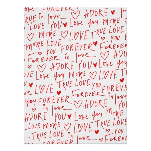 Valentine’s Day Poster (Vorderseite)