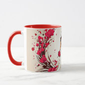 Valentine’s Day Romantic Couple Silhouette love Tasse (Links)