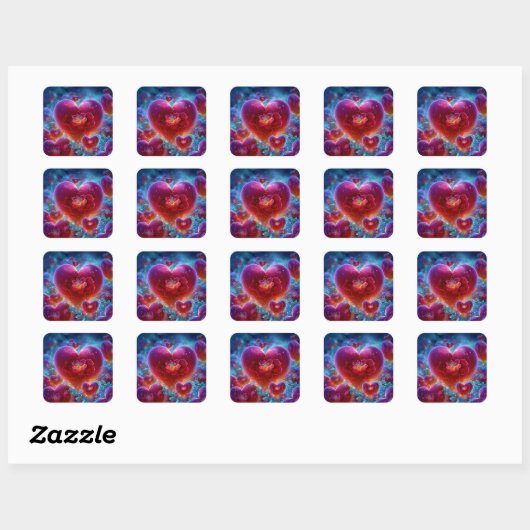 Valentine’s Day Stickers | Cute, Romantic  (Blatt)