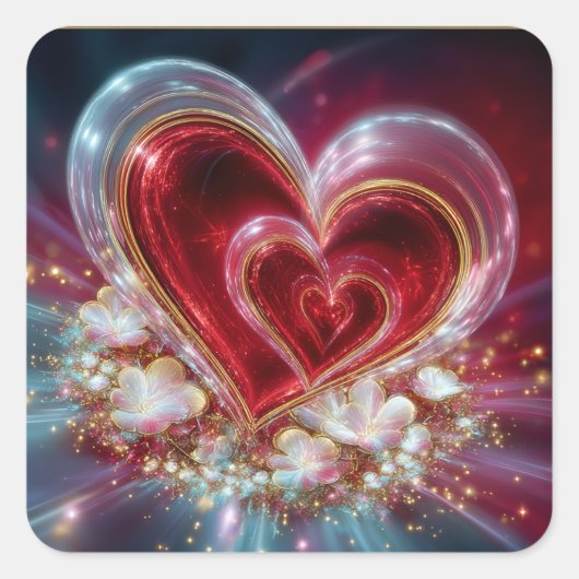 Valentine’s Day Stickers | Cute, Romantic  (Vorderseite)