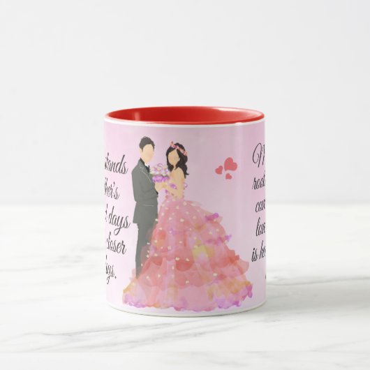 Valentine’s Day true love end mariage Tasse (Zentrum)