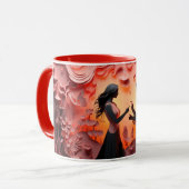 Valentine’s Day true love end mariage Tasse (Vorderseite Links)