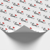 Valentine’s Day Wrapping Paper Geschenkpapier (Ecke)
