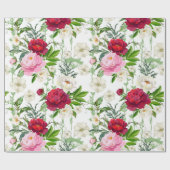 Valentine’s Roses Geschenkpapier (Flach)