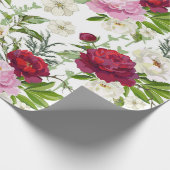 Valentine’s Roses Geschenkpapier (Ecke)
