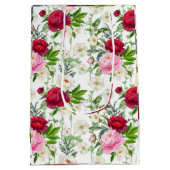 Valentine’s Roses Mittlere Geschenktüte (Rückseite)