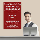 Valentine Sale of Red Poster