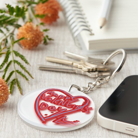 Valentine Schlüsselanhänger (Vorderseite rechts)