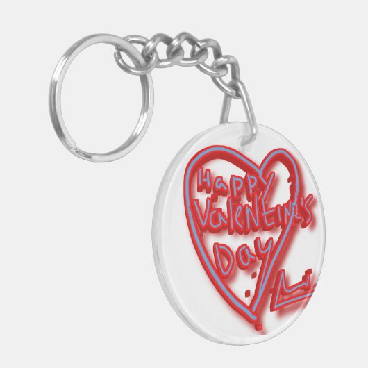 Valentine Schlüsselanhänger (Vorderseite links)