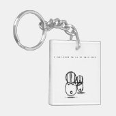 Valentine Schlüsselanhänger | Woll einfach, an dei (Vorderseite links)