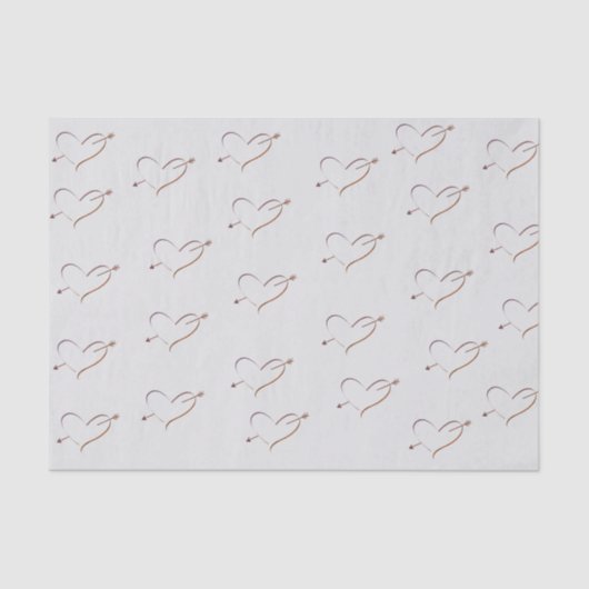 Valentine Seidenpapier (Vorderseite)