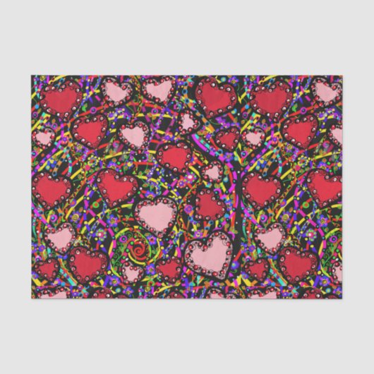 Valentine Seidenpapier (Vorderseite)