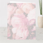 Valentine sendet dir Liebe-Fotokarte Karte (Rückseite)