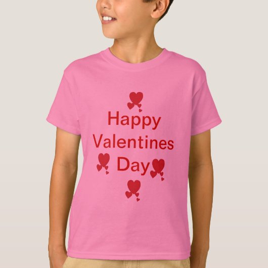 Valentine-Shirt T-Shirt (Vorderseite)