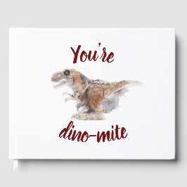 Valentine Sie sind Dino-Milbe Gästebuch