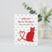 Valentine, Sie sind echt Postkarte (Stehend Vorderseite)