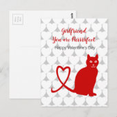 Valentine, Sie sind echt Postkarte (Vorne/Hinten)