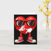 Valentine Six Seven 6 7 Meme Lustiges Herz Gen Z A Karte (Gelbe Blume)