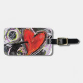 VALENTINE SKULL GEPÄCKANHÄNGER (Vorderseite horizontal)