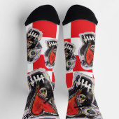 VALENTINE SKULL SOCKEN (Oben)