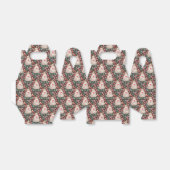 Valentine Sloth Pattern Geschenkschachtel (Ungefaltet)