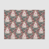 Valentine Sloth Pattern Seidenpapier (Vorderseite)