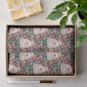 Valentine Sloth Pattern Seidenpapier (Geschenk)