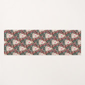 Valentine Sloth Pattern Yogamatte (Vorderseite (Horizontal))