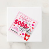 Valentine Soda-Geschenk-Tag Geschenkanhänger (Beispiel)
