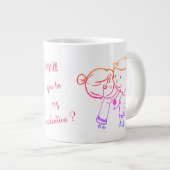 Valentine Special Jumbo Tasse (Vorderseite Rechts)