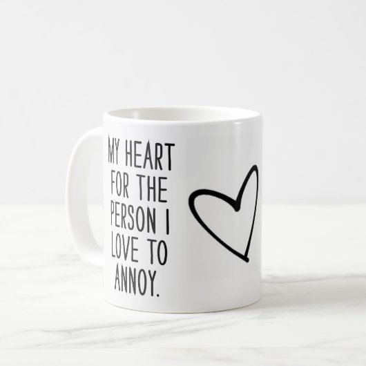 Valentine Special Tasse (Vorderseite Links)